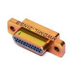 MWDM1L-9SCBRR3-.110 D Microminiature Connector  9 Contact(s)