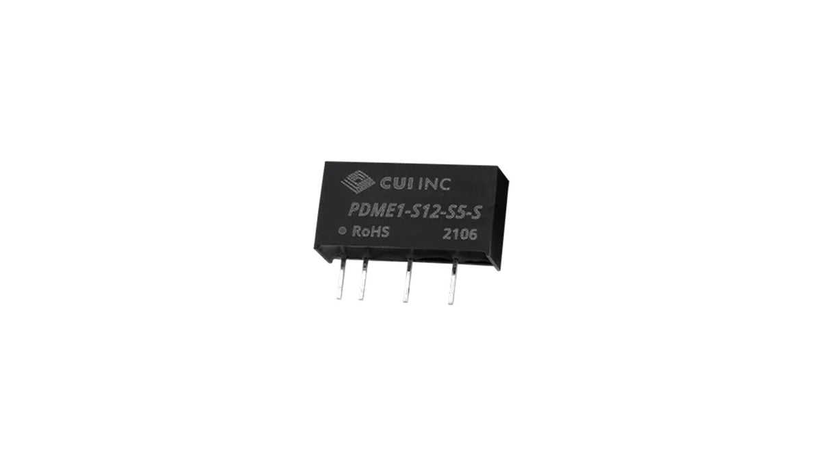 PDME1-S24-D5-S dc-dc isolated 1.5kv 1 W 21.6~26.4 Vdc input