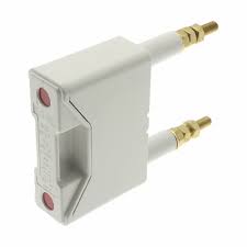 20A BACK STUD CONNECTED WHITE