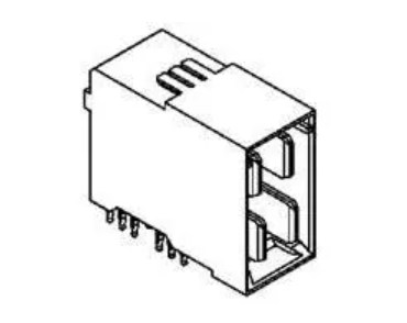 46081-2010 Power to the Board MultiPath 4 Blade RA Pwr Plug