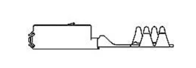 1418887-1 Automotive Connectors MQS CONTACT NEW FFC