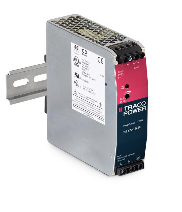 TIB 120-148EX 120 Watt AC/DC Power Supply