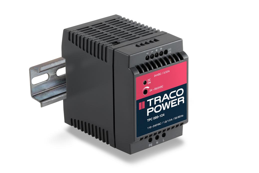TPC 080-124 80 Watt AC/DC Power Supply